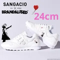 sangacio にゅーず purewhite バンクシー 24cmのサムネイル