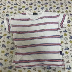 Moujonjon ストライプ Tシャツ 100