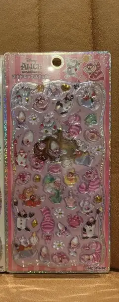 アリス プチドロップステッカー　ディズニー　新品　シール