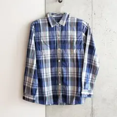 THE NORTH FACE ロングスリーブ バハダネイチャーシャツ ブルーのサムネイル