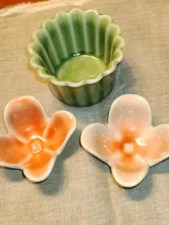 awabiware 小鉢 4個セット アワビウェア 輪花 お皿 器 - メルカリ