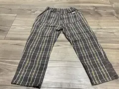 Right-on MPS. 130cm グレー系チェック柄長ズボン