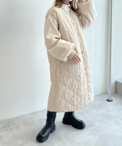 wcloset ひょうたんキルティングコートのサムネイル