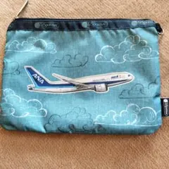 レスポートサック　ポーチ　ANA　used
