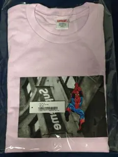 Supreme Spider-Man Tee Light Pink - メルカリ