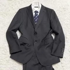 極美品✨Perfect Suit FActory セットアップ　スーツ　黒　2B