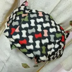 大人の兵児帯ハンドメイド澪No2622着物リメイク銘仙風カラフルリボン模様