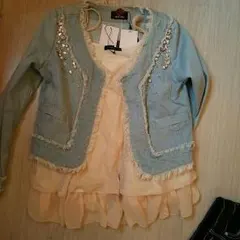 rienda裾シフォンキャミソール