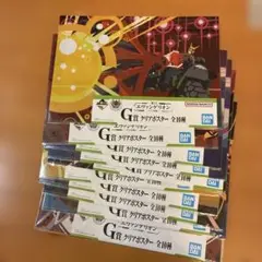 エヴァンゲリオン G賞クリアポスター 10枚ありますが9種類です