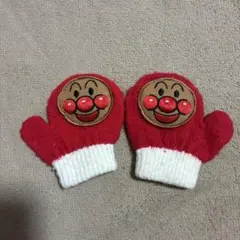 アンパンマン ミトン 赤 バンダイ