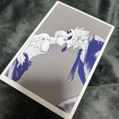 僕のヒーローアカデミア　原画展　ポストカード　オールマイト&オールフォーワン