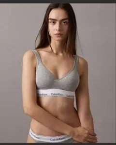 Calvin Klein ブラレット グレー　Sのサムネイル