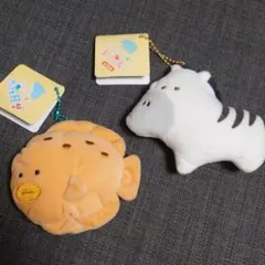 カピバラさん ストラップ付ぬいぐるみ スイーツデザイン 平成 レトロ