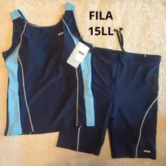 FILA フィラ セパレート フィットネス水着 大きいサイズ 15号 NV★新品のサムネイル