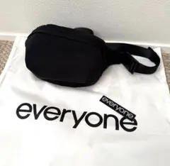 バッグ everyone compact waist bag everyone compact waist bag (BLACK) | everyone