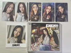 匿名配送 TWICE ENEMY ツウィ盤 トレカコンプリート CD ポラロイド