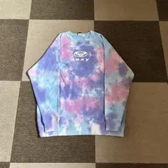 【新品未使用】ROXY スウェット　トレーナー　マーブル柄　Lサイズ