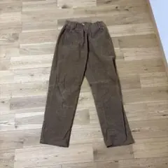 Karaku コーデュロイ ブラウンパンツ