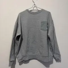 LOGOSDAYS グレー トレーナー スウェット　Lサイズ