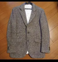 BEAMS F ミックスファブリック ハウンドトゥース ジャケット サイズ46