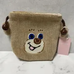 【お値下げ対応】フェイラー ドアップテディ 耳付き巾着 オールドテディ