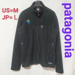 【極良品】 patagonia パタゴニア シンチラ フルジップ USA 黒 L