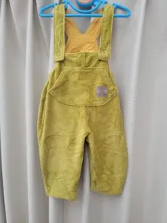 ブリーズ BREEZE コーデュロイオーバーオール サロペット 80cm