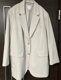 【H&M】 ジャケット L ホワイト