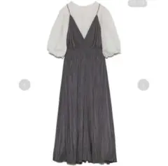 キャミレイヤードワンピース