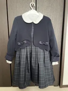 anyFAM130cm 女の子　フォーマル　卒園入学式　カチューシャ　コサージュ