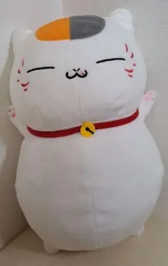 ３４cm 夏目友人帳でっかいぬいぐるみ にゃんこ先生まんぞく バンプレスト