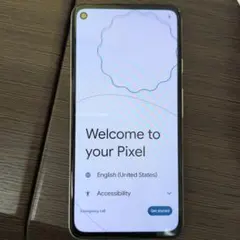 Google Pixel 4a(5G) ホワイト 128GB
