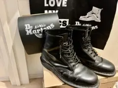 Dr Martens uk12ブラックレザーブーツ