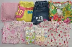 キッズ服 まとめ売り女の子　8点セット（H＆M・はらぺこあおむし・ベビードール）