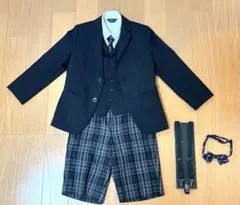 【美品】コムサイズム フォーマル スーツ　120 7点セット