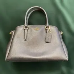 COACH ブラックハンドバッグ