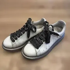Alexander McQueen 厚底スニーカー ホワイト/グレーのサムネイル