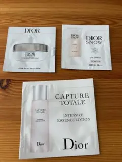 Dior スキンケア トライアルセット 3点