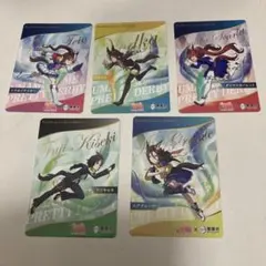 우마무스메 栗東市コラボ トレーディングカード 5종 세트