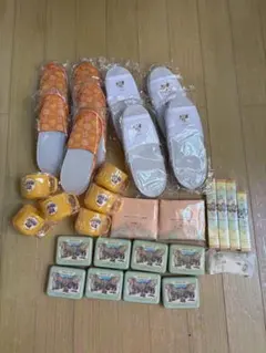 東京　ディズニーランドホテル　アメニティ　スリッパ　エコバッグ　歯ブラシ