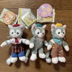 ジェラトーニ　ぬいぐるみバッジ3体セット