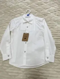 白い長袖シャツ 120cmフォーマル