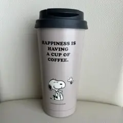 スターバックス スヌーピー ステンレスToGoロゴタンブラー 473ml グレー