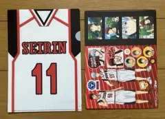 黒子のバスケ ジャンボカードダス ステッカー クリアファイル 黒子 火神大我