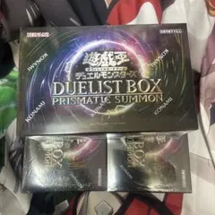 遊戯王 デュエリストボックス プリズマティックサモン 3box 新品
