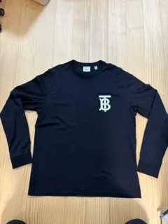 バーバリー 長袖Tシャツ カットソー ロンT クルーネック TBロゴ SP 黒 バーバリー 長袖Tシャツ カットソー ロンT クルーネック TBロゴ SP 黒