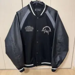 GU UNDERCOVER スタジャン XL 黒 KOSMIK NOISE