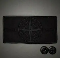 STONE ISLAND ブラックワッペン