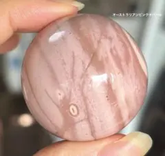凄くレア　高品質　オーストラリアンピンクオパール　スフィア