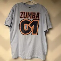 ズンバ　Tシャツ ライトブルー